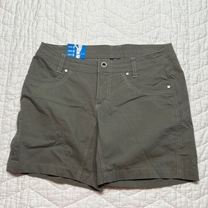Kuhl shorts, size 8, grayish/brown color